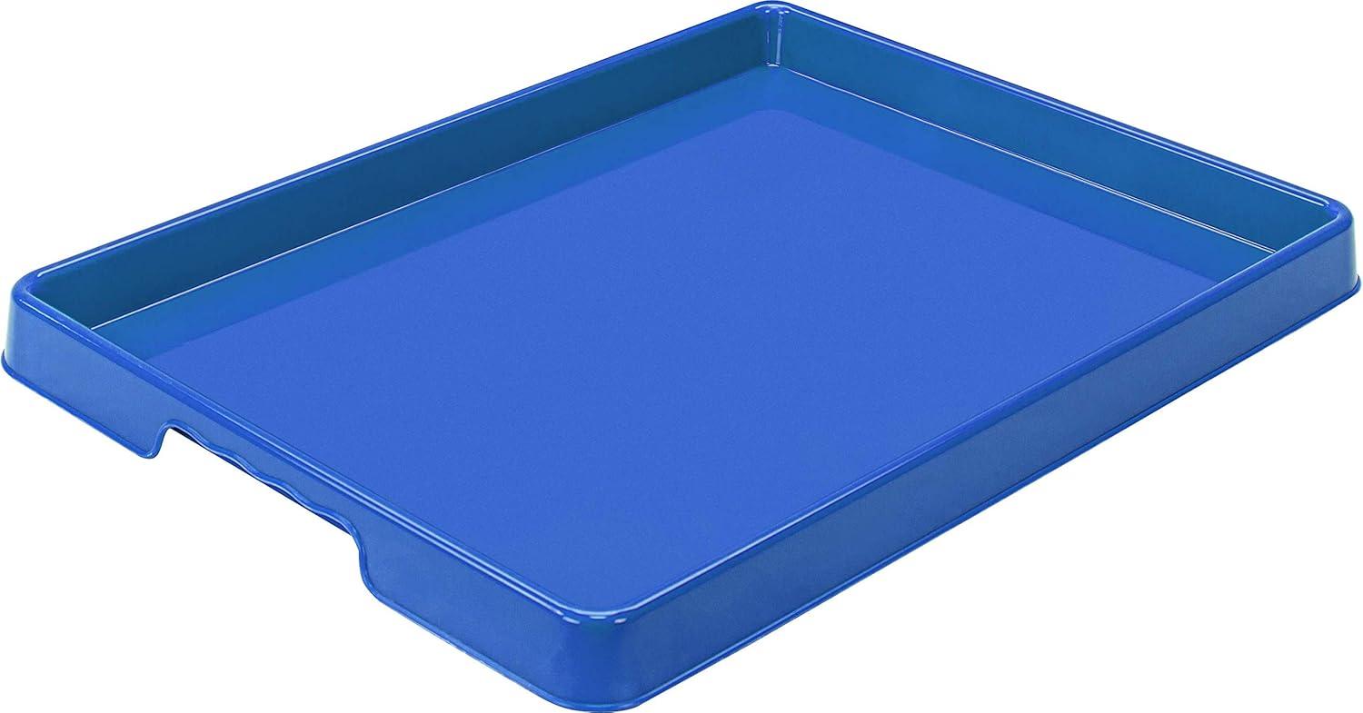 imageStorex Large Craft amp Activity Tray Plastic Arts and Crafts Organzier for Paint Beads and Slime Red 12Pack 00442E12CAssorted