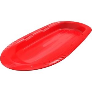 Era 48-inch Manitou X Adventurer Sled — 1 Rider Kids’ Plastic Toboggan(Red)