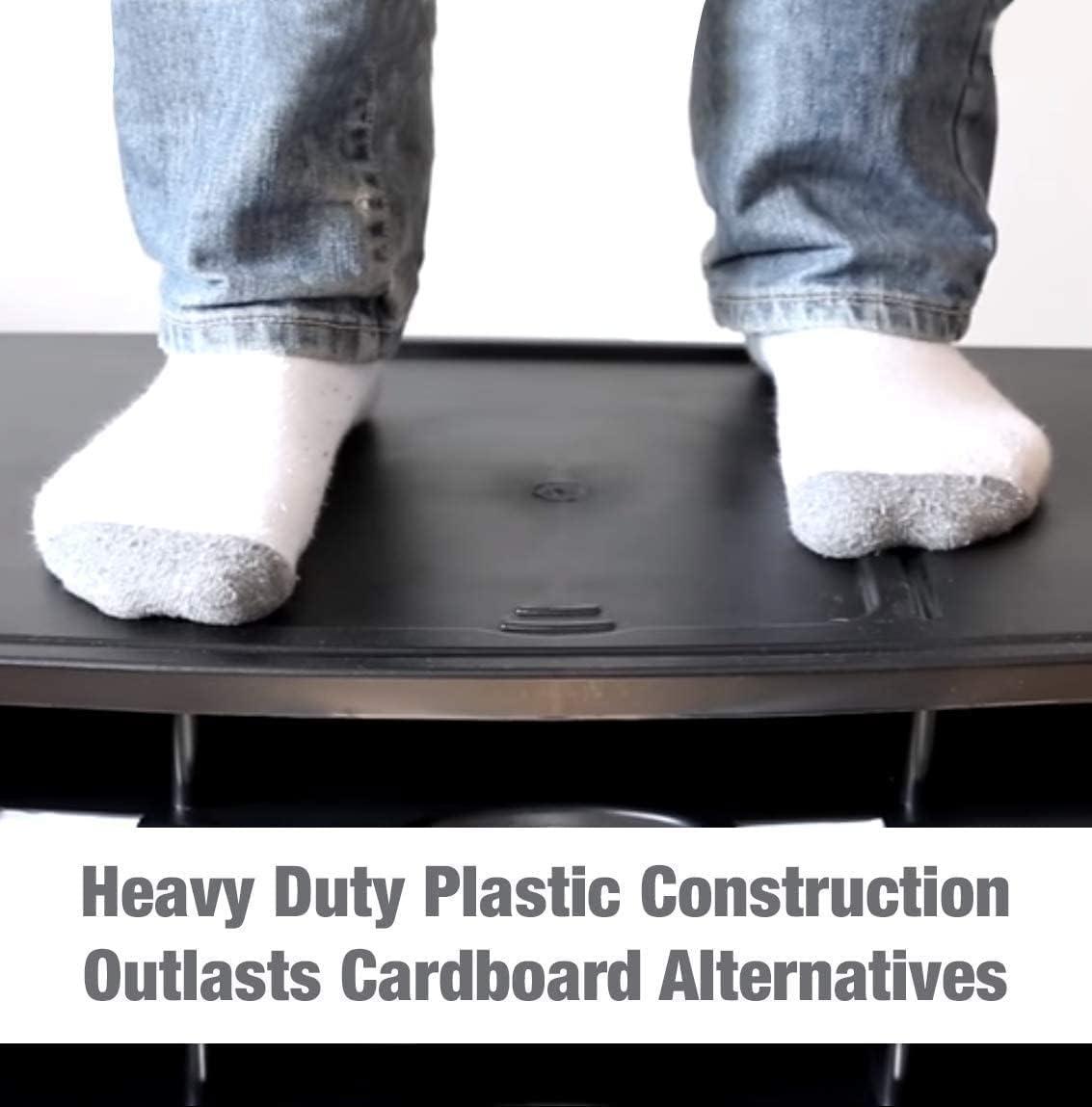 imageStorex Modular 24Compartment Literature Organizer BlackBlack