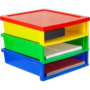 Storex 12 Compartment Craft Organizer 13 x 11.25 x 8.4 Inches