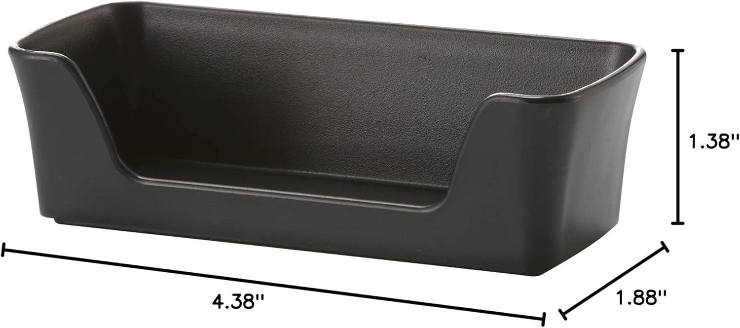 imageStorex Recycled Magazine File 1225 x 1088 x 1425 Inches Black Case of 6 STX70167U06CBusiness Card Holder