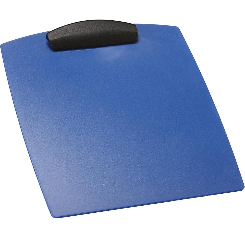 imageStorex Hard Poly Clipboard Letter Red Case of 12 STX40115B12CBlue