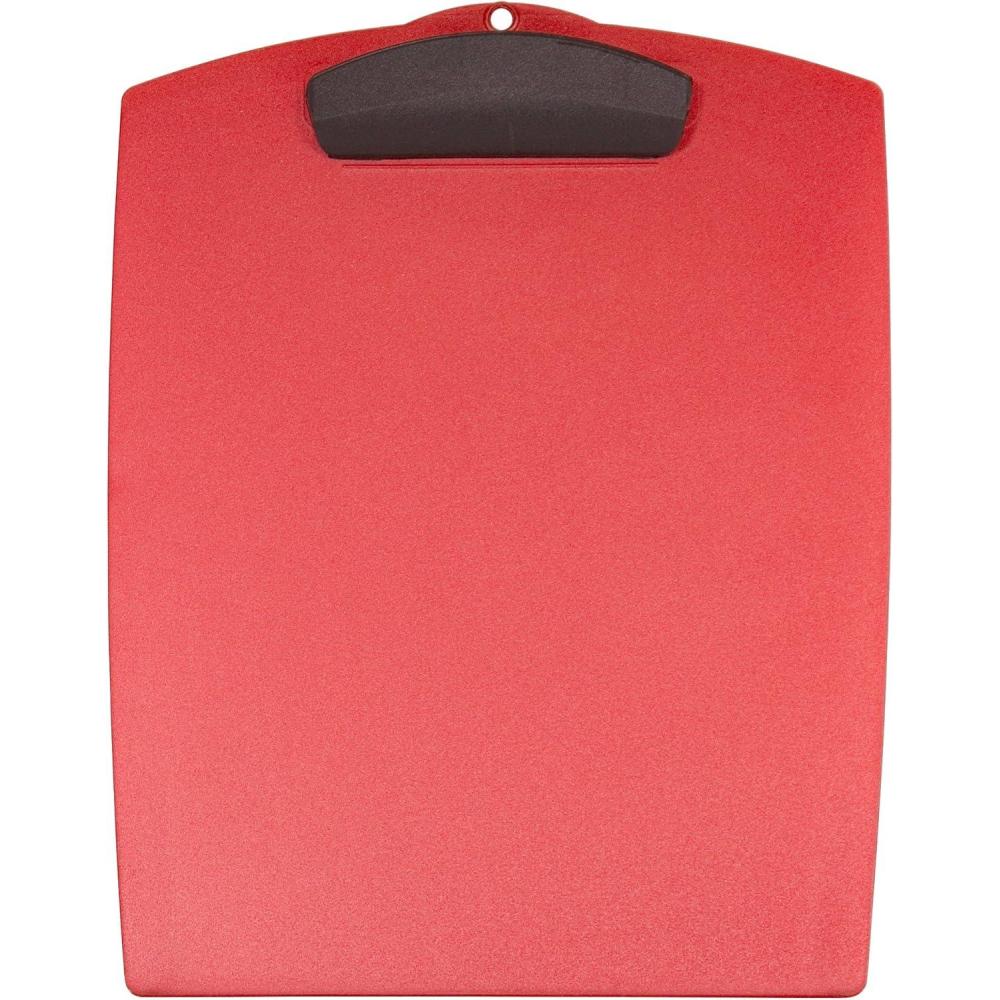 imageStorex Hard Poly Clipboard Letter Red Case of 12 STX40115B12CRed
