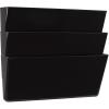 imageStorex Wall Files Legal Size 16 x 1055 x 4 Inches Clear Set of 2 70224A06CUnbreakable Black