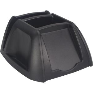 Storex Recycled Letter Tray, 15 x 9.25 x 3 Inches, Black, Case of 12 (STX70172U12C)(Desk Organizer)