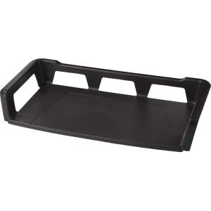 Storex Recycled Letter Tray, 15 x 9.25 x 3 Inches, Black, Case of 12 (STX70172U12C)(Legal Tray)